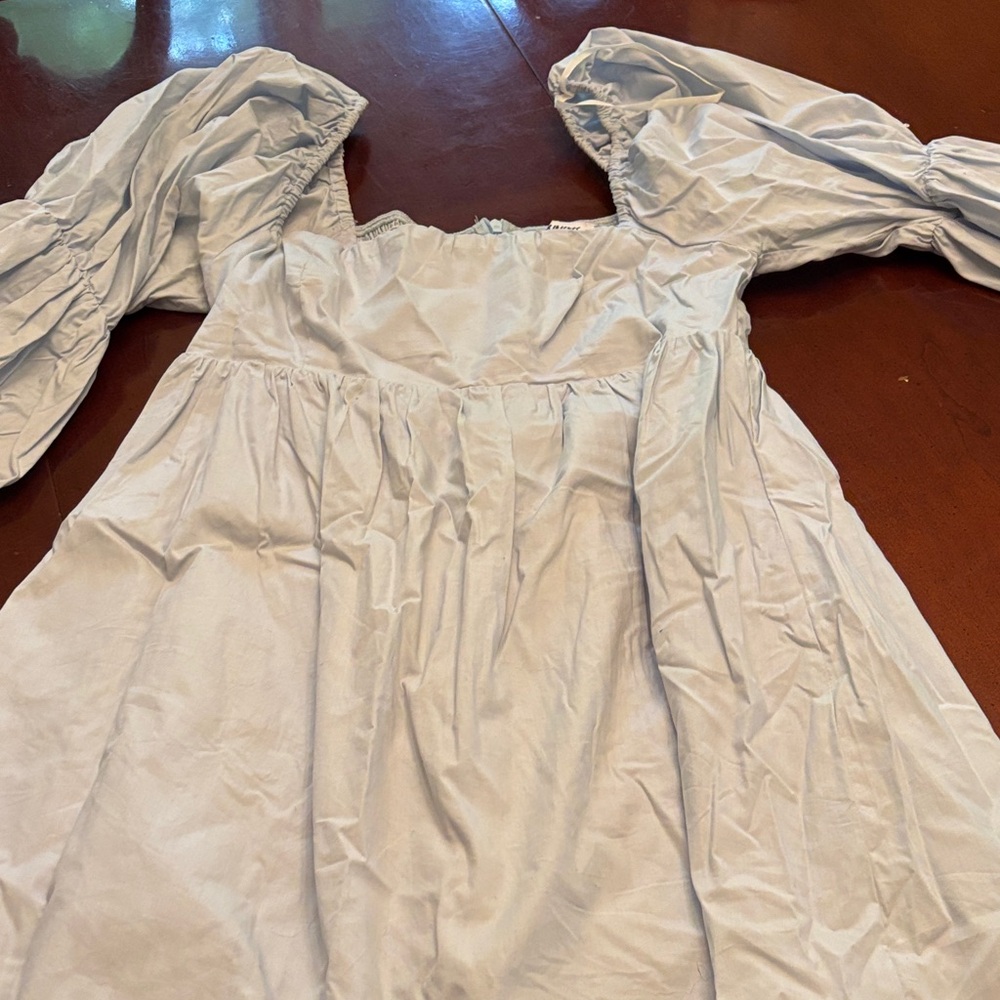 Princess Polly Light Blue Mini Dress